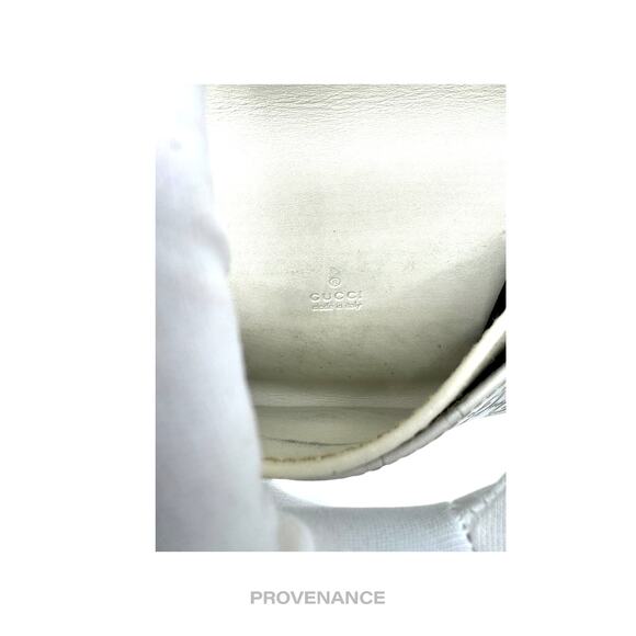 🔴 Gucci Snap Card Wallet - Ivory GG Guccissima Leather - Picture 5 of 6